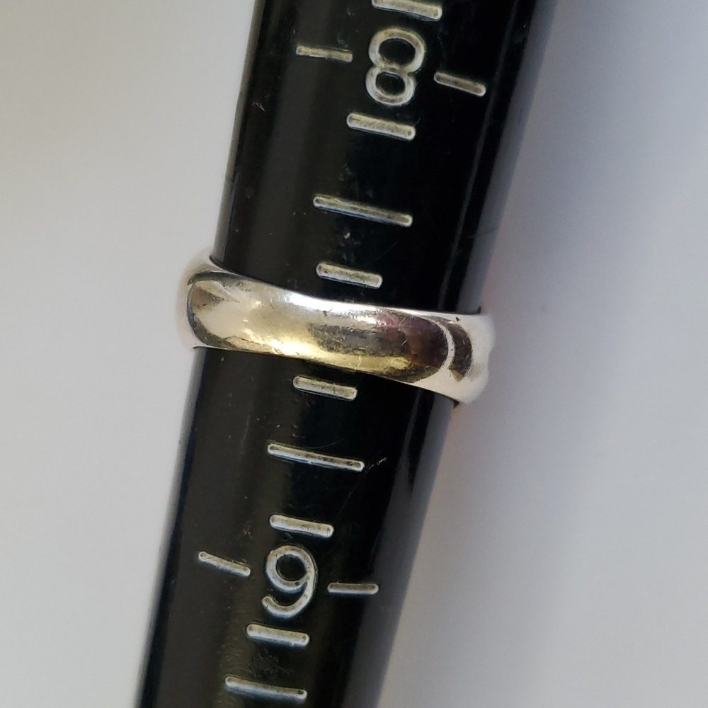 Sterling Silver 925 Rose Gold Center Ring - Picture 5 of 6